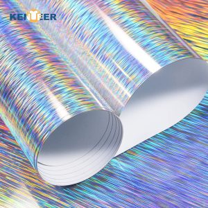 Holographic Brushed Self Adhesive Vinyl