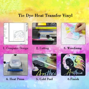 Tie Dye Heat Transfer Vinyl
